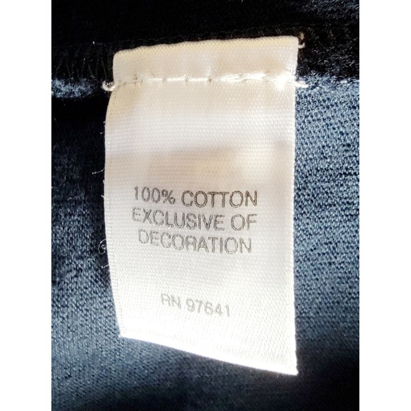 J Jill L Navy Blue Pants Cotton Pull On Size Large Drawstring Pckts NWT RV $69 - Picture 7 of 7